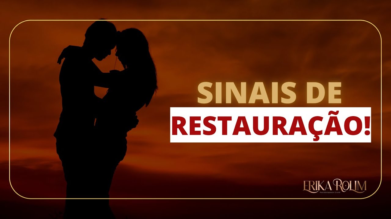 Como pedir um sinal para Deus, se a restauração vai acontecer?! | Dra. Erika Rolim - Psicoterapeuta