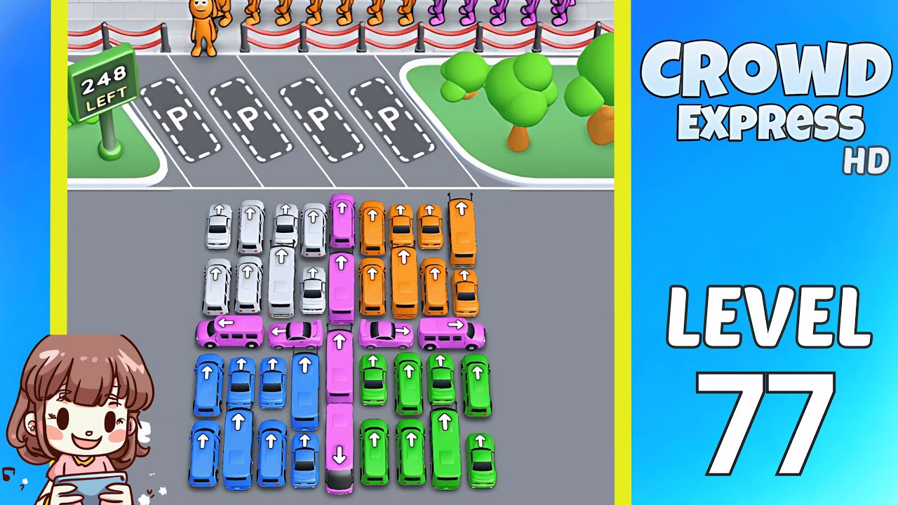 Crowd Express Level 77 Solution Walkthrough