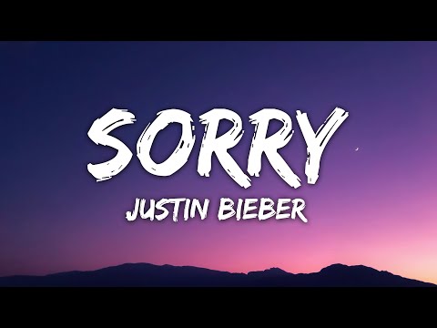 Justin Bieber - Sorry (Lyrics)