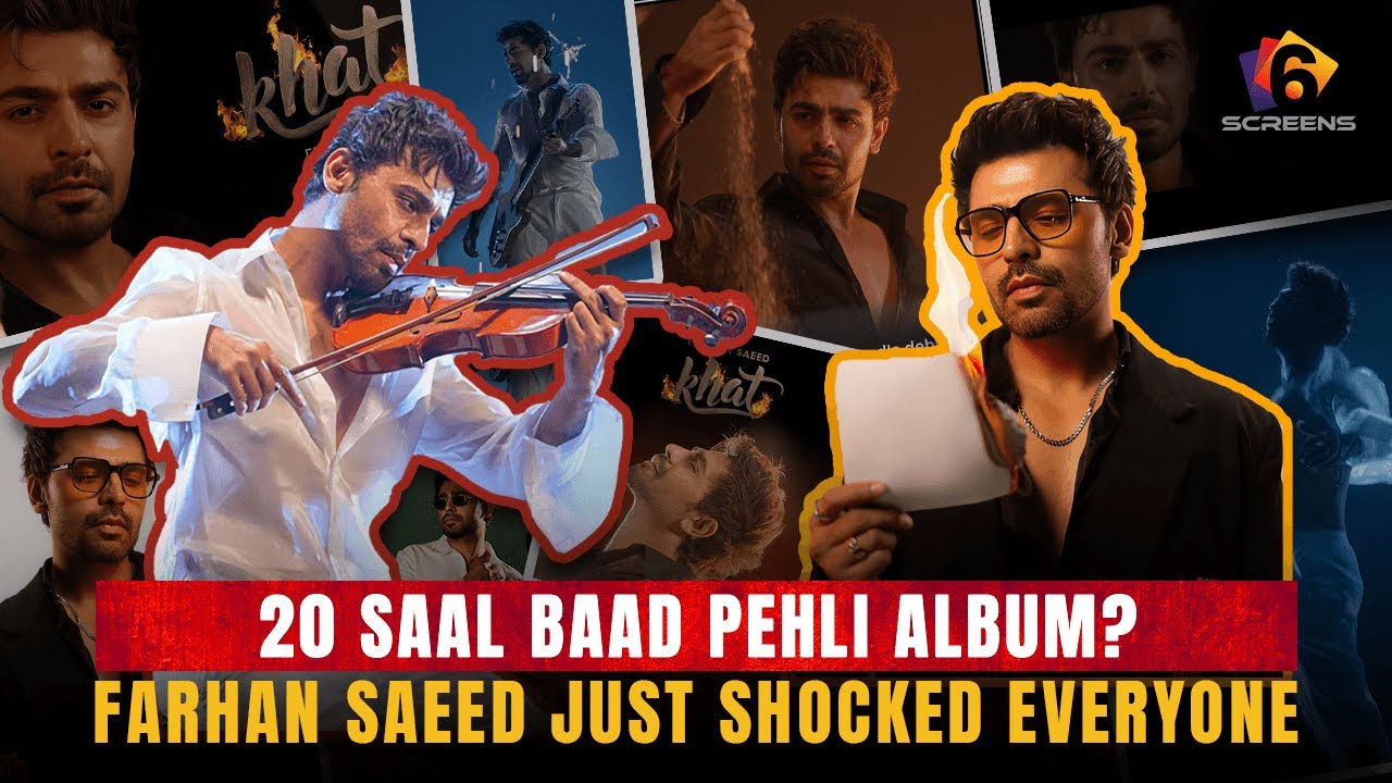 FIRST Album After 20 Years ? Farhan Saeed’s KHAT Is an Emotional Comeback Letter