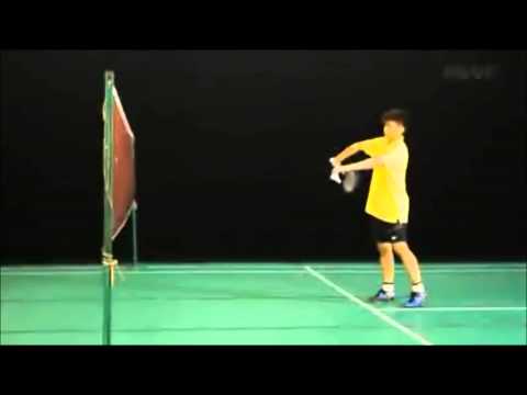 Backhand Serve in Badminton