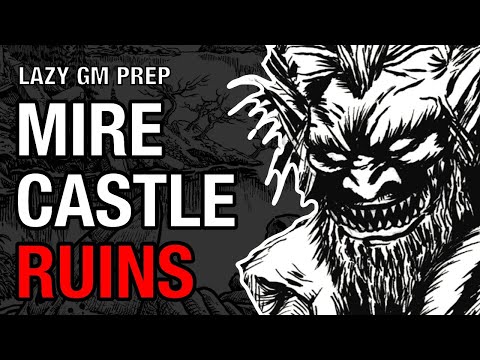 Myre Castle Ruins - Shadowdark Gloaming Session 27 Lazy GM Prep