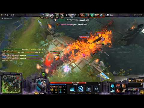 Dota 2 Team Combos #2   Magnus Team Fight Strategy Public Clutch