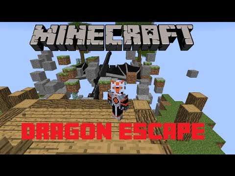 Minecraft Mini Game Dragon Escape - Douglas!!!!