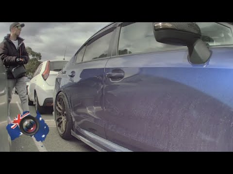 Aussiecams - Caught all angles on Camera : Man fails to break window in this brazen attempt