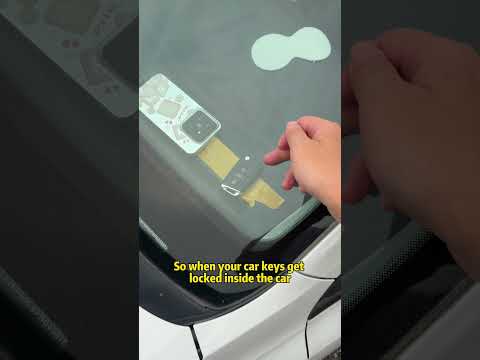 What should you do if your car keys are locked inside the vehicle? #automobile #america #car