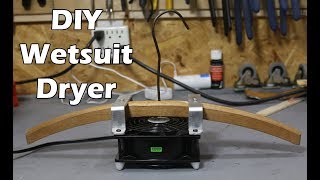 DIY Wetsuit Dryer Hanger
