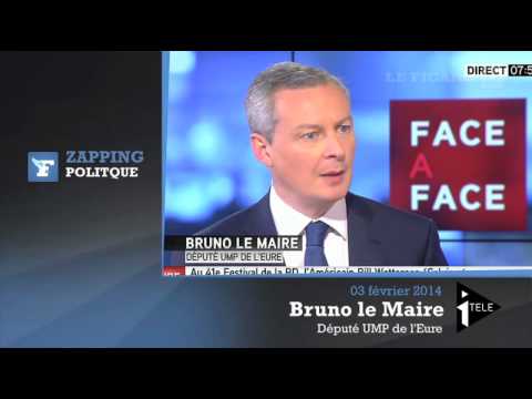 Bruno Le Maire et manif pour tous: "Manuel Valls a fumé la moquette"