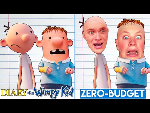 DIARY of a WIMPY KID With ZERO BUDGET! Disney Official Trailer MOVIE PARODY By KJAR Crew!