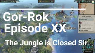 Let's Play Total War Warhammer II: Gor Rok 20 - The Jungle is Closed Sir!