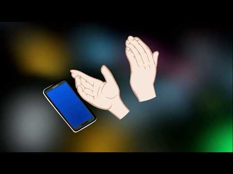 Flashlight on Clap Video