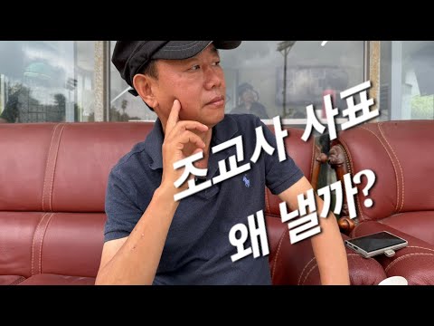 조교사 사표 왜 낼까?