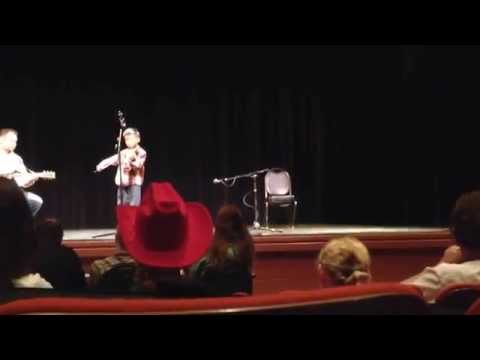 Marin county fair fiddle contest, July 5, 2014, Teo, 1st place