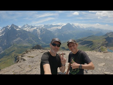 Via Ferrata Schwarzhorn 2927m.ü.M - Atemberaubende Aussicht - Breathtaking view