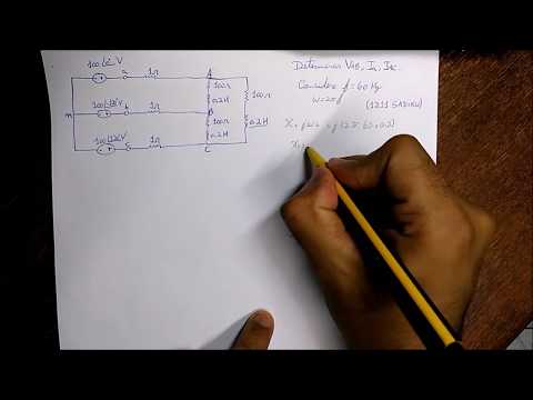 Circuito Trifásico Equilibrado Y e Delta - Exercicio Resolvido 1