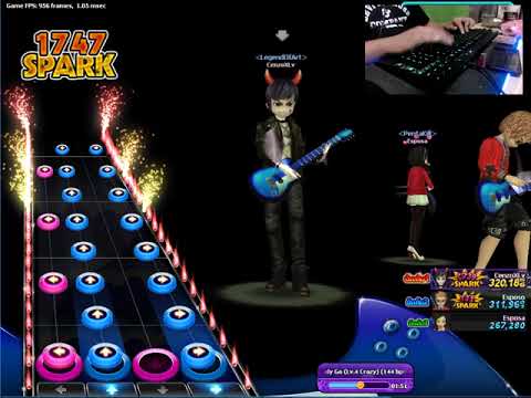 The Fiery Concert - L'Arc～en～Ciel - Ready Steady Go ( Lv 4 Crazy ) with Hands Display