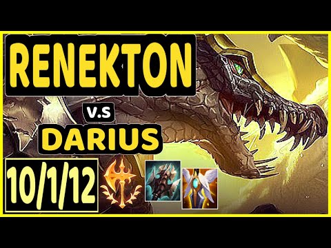 SMEB (RENEKTON) vs DARIUS - 10/1/12 KDA TOP GAMEPLAY - KR Ranked DIAMOND