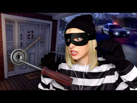 breaking into houses and robbing people