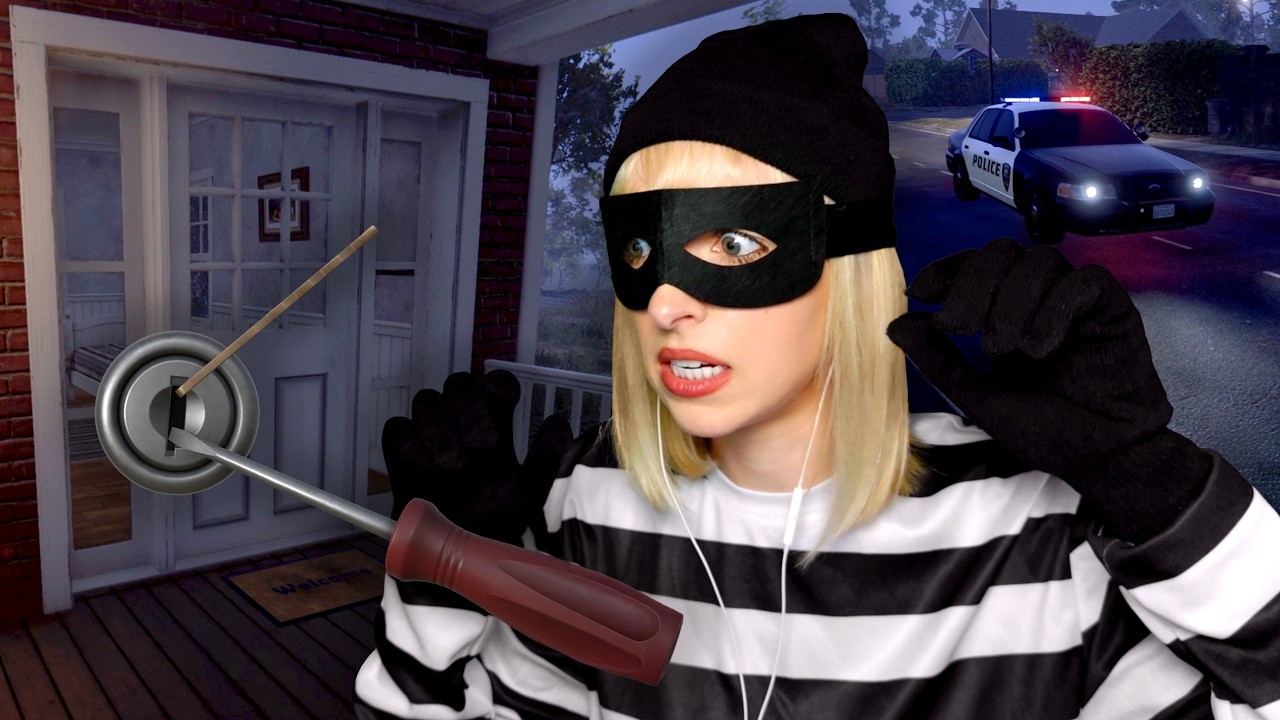 breaking into houses and robbing people
