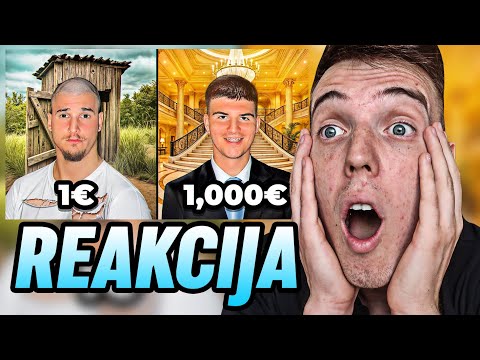 1€ vs 1000€ na MORU ! *nasli devojke* - CHODA REAKCIJA