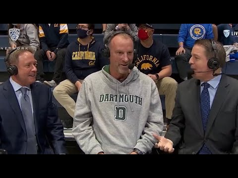 Former Utah head coach Larry Krystkowiak joins the broadcast to root on son Cam