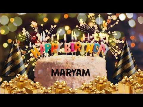 MARYAM 💛 Happy Birthday to You | Happy Birthday Song