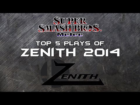Best of Smash: Top 5 Super Smash Brothers Melee Plays of Zenith 2014