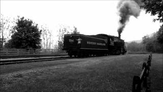 preview picture of video 'Western Maryland Scenic Railroad at Frostburg MD'