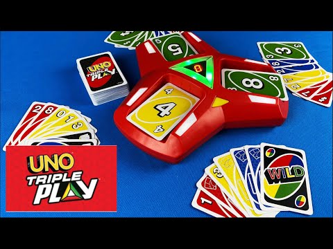 How to Play UNO Triple Play