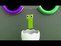 Learn Numbers 1 With A Lot Of 3D Candy Surprise Eggs Sponsored By Gamavision Csupo Effects
