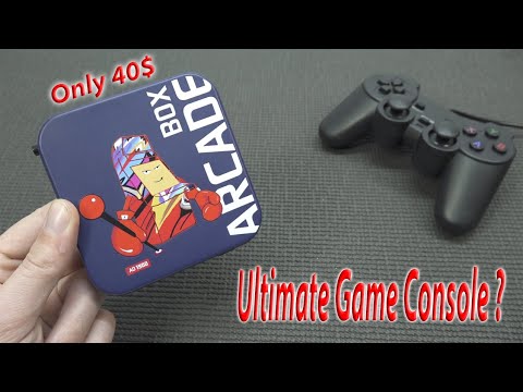 This 40$ Arcade Box Console That Can Play A Lot ! 😨