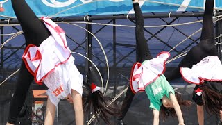 401「チアダンス」側転からのセクシーなダンスが最高！