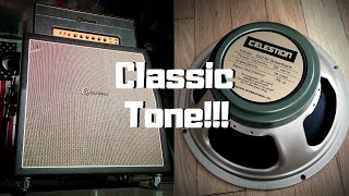 Video thumbnail for Germino 4x12 Plexi with Celestion Greenback (UNBOXING + DEMO) by Deraps