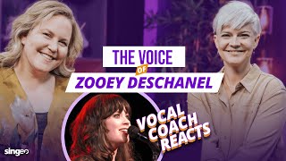 Vocal Coach Reacts To The Voice Of Zooey Deschanel