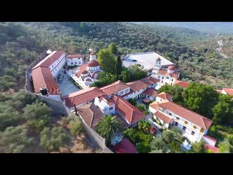 Μυτιλήνη: Το Μοναστήρι του Αγίου Ραφαήλ με το θαυματουργό αγίασμα (ΒΙΝΤΕΟ) - Βήμα Ορθοδοξίας