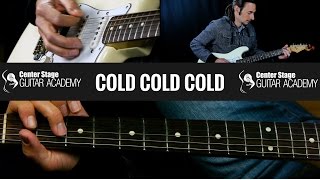 Cold Cold Cold Guitar Lesson - Cage the Elephant