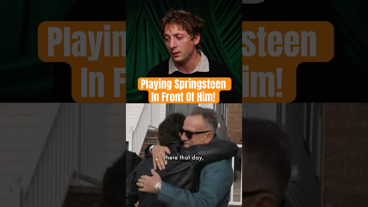 Miniature de la vidéo Jeremy Allen White On Acting in Front of Bruce Springsteen! du film Springsteen: Deliver Me from Nowhere