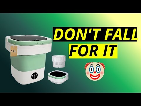 Best Foldable Mini Washing Machine for Apartments, Camping, and RVs