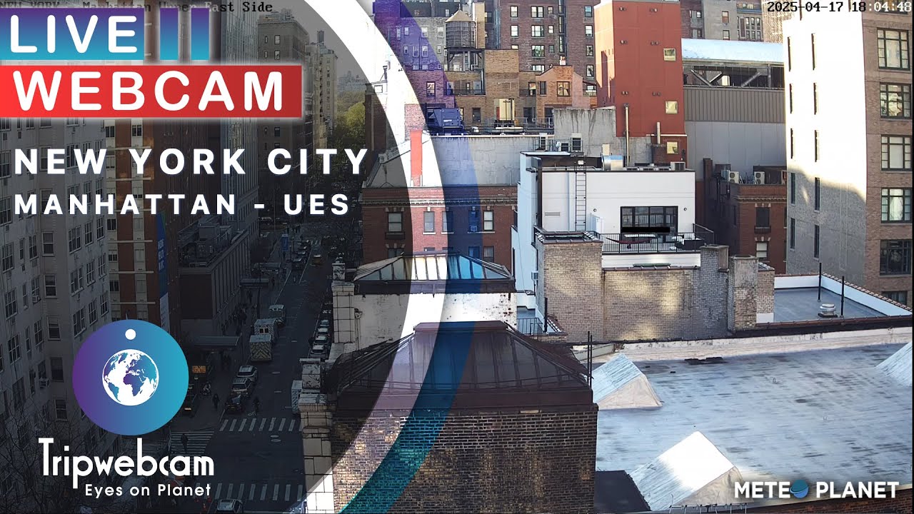 New York Live Webcam - Manhattan Upper East Side