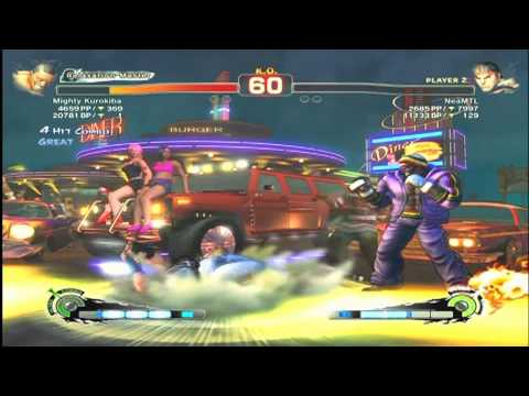 SSF4 AE 2012 Ranked: Mighty Kurokiba (DeeJay) vs NeaMTL (Ryu)
