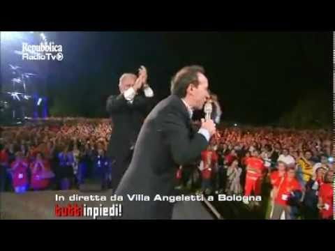 Tutti in piedi (110 anni Fiom) - Roberto Benigni : Voi la migliore Italia