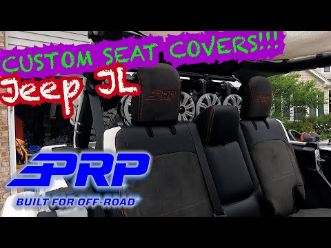 PRP SEATS CUSTOM SEAT COVERS - Jeep JL Rubicon