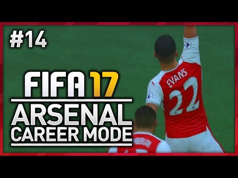 HE FINALLY SCORED?! ARSENAL CAREER MODE - EPISODE #14 (FIFA 17)