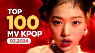 Top 100 MV Kpop Nhiều Lượt Xem Nhất Youtube (04/2024) | BXHAN