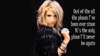 Ke$ha - First Love lyrics