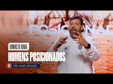 HOMENS POSICIONADOS || Pr. Max Souza || 24.11.2025 20H  HOMENS DE HONRA