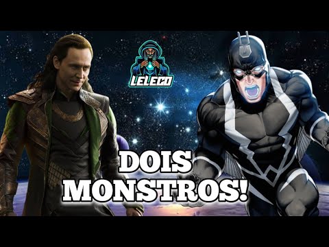 Marvel Future Fight - Loki X Raio Negro Nvl. 80 X Raio Negro T4