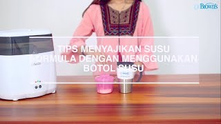 Tips Menyajikan Susu Formula dengan Botol Susu