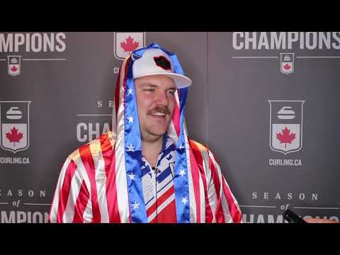 2019 World Financial Group Continental Cup - Draw 5 Media Scrum