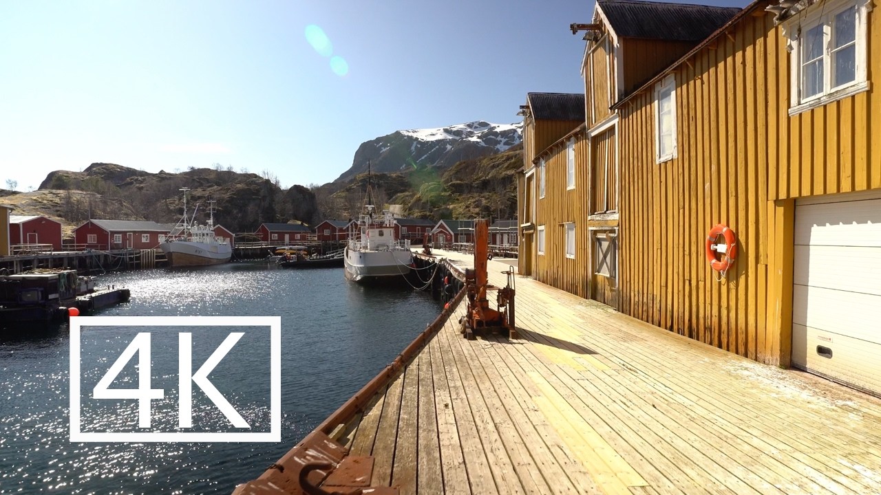 Embark on a walking tour around Nusfjord.